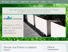 Tablet Screenshot of fioriera.com